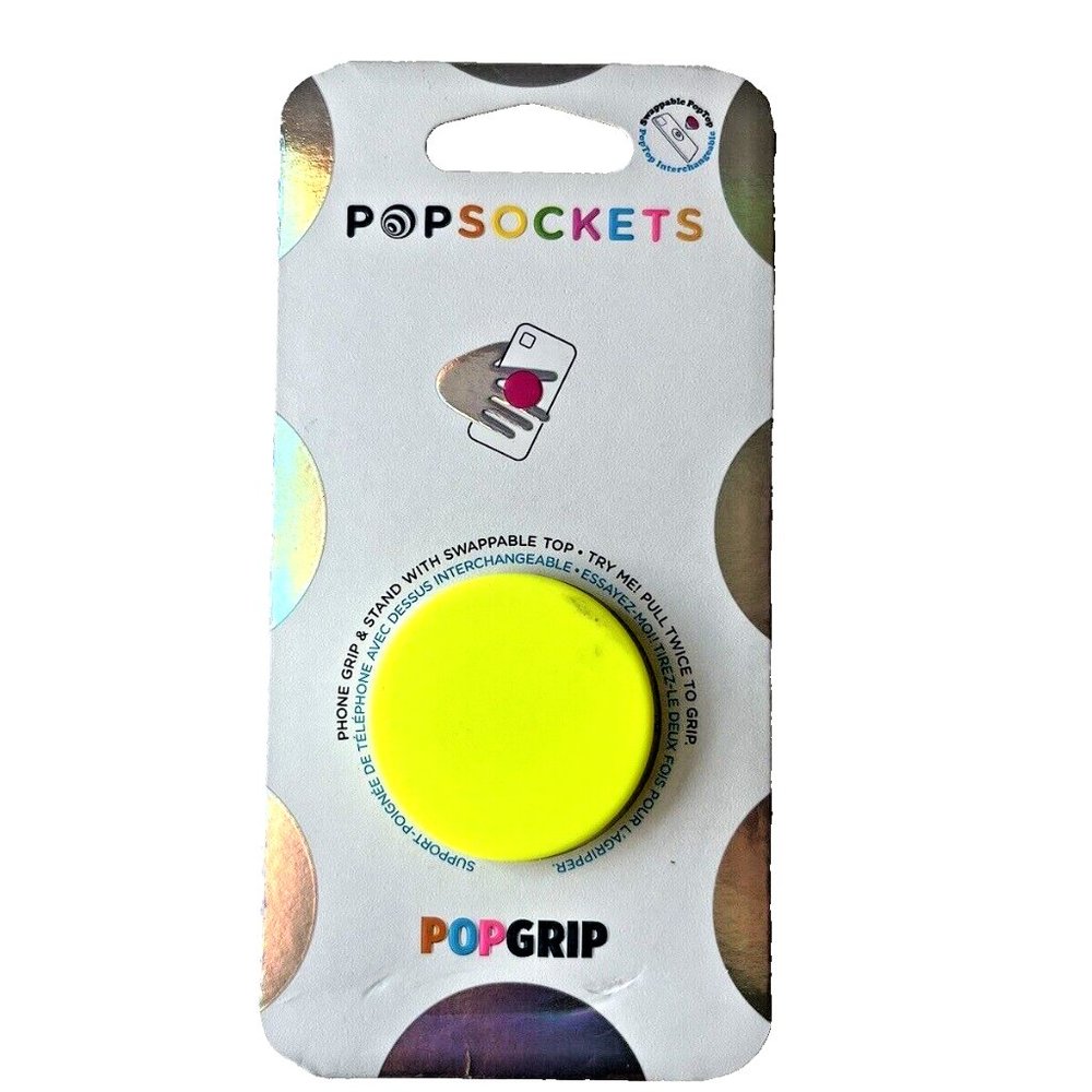 PopSockets Popgrip Clear PopSocket Phone Grip & Stand